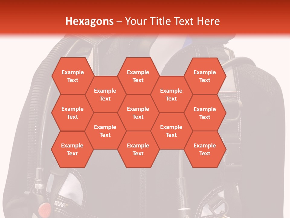 Isolated Model Extreme PowerPoint Template