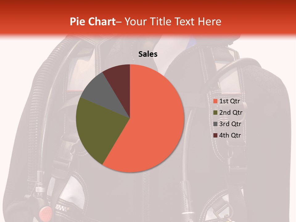 Isolated Model Extreme PowerPoint Template