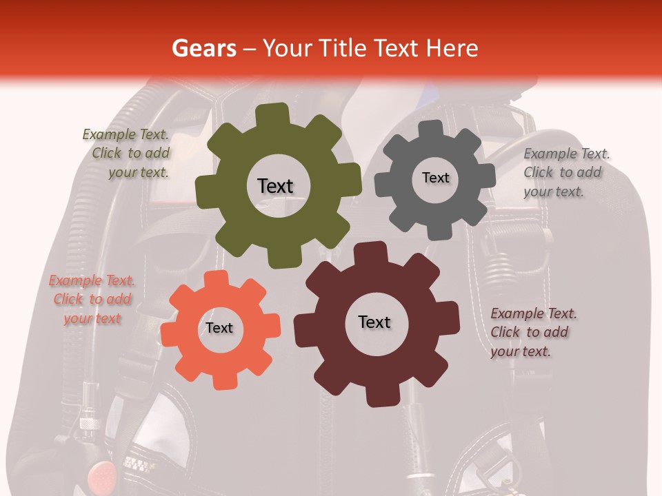 Isolated Model Extreme PowerPoint Template
