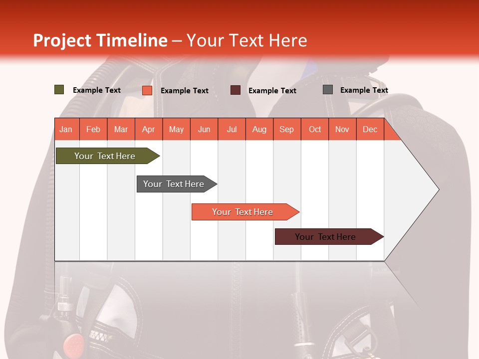 Isolated Model Extreme PowerPoint Template
