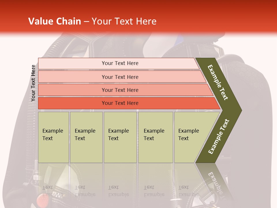 Isolated Model Extreme PowerPoint Template