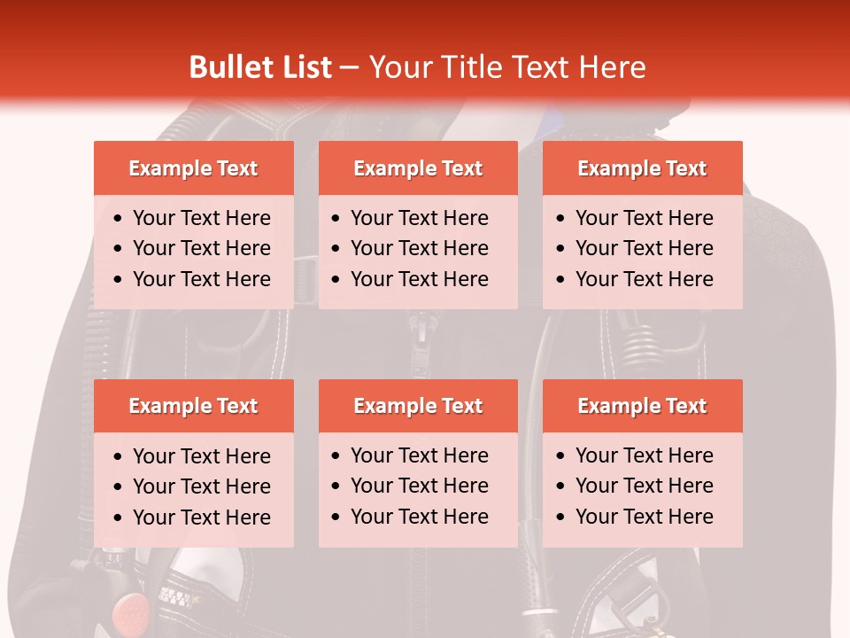 Isolated Model Extreme PowerPoint Template