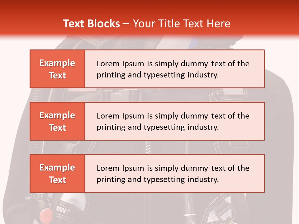 Isolated Model Extreme PowerPoint Template