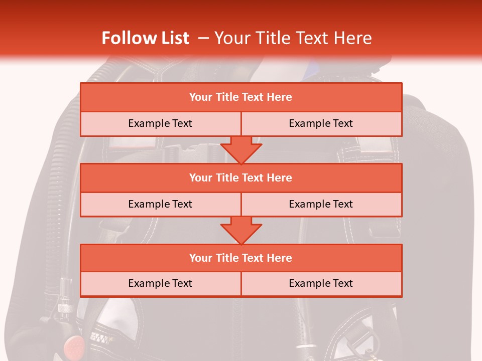 Isolated Model Extreme PowerPoint Template