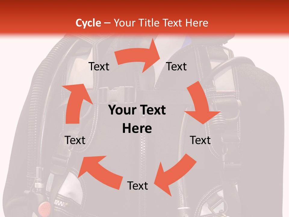 Isolated Model Extreme PowerPoint Template