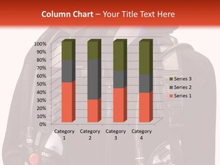 Isolated Model Extreme PowerPoint Template