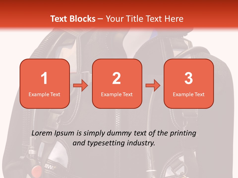 Isolated Model Extreme PowerPoint Template