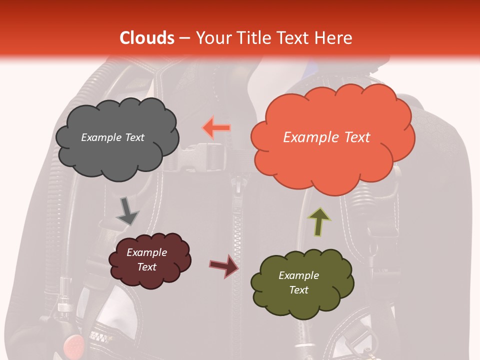 Isolated Model Extreme PowerPoint Template