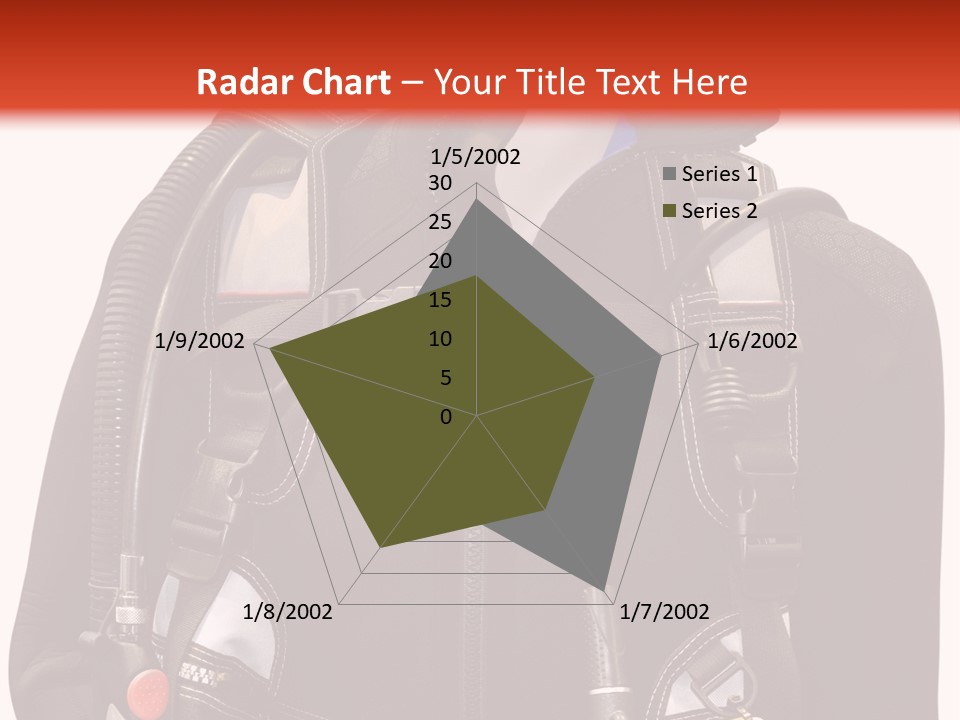Isolated Model Extreme PowerPoint Template