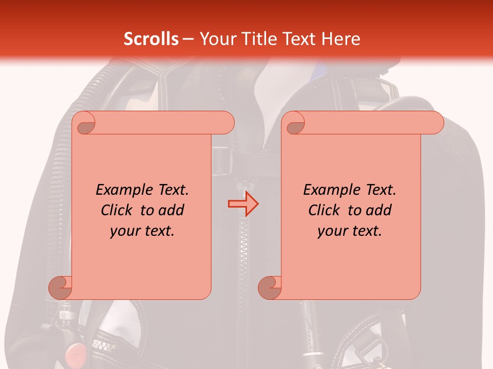 Isolated Model Extreme PowerPoint Template