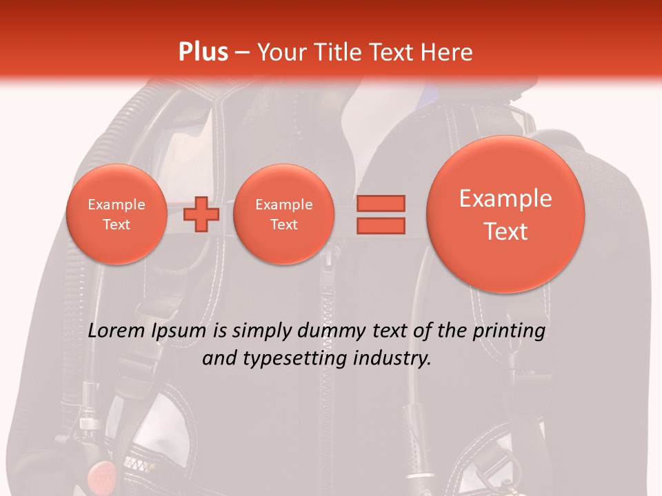 Isolated Model Extreme PowerPoint Template
