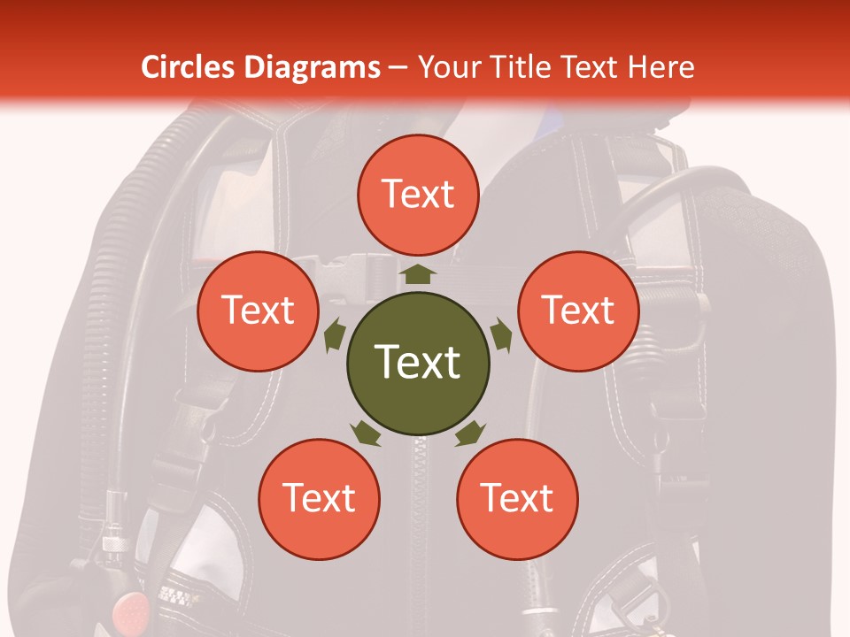 Isolated Model Extreme PowerPoint Template