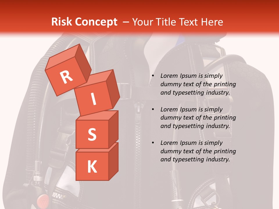 Isolated Model Extreme PowerPoint Template