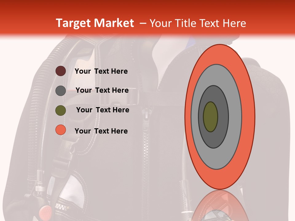 Isolated Model Extreme PowerPoint Template