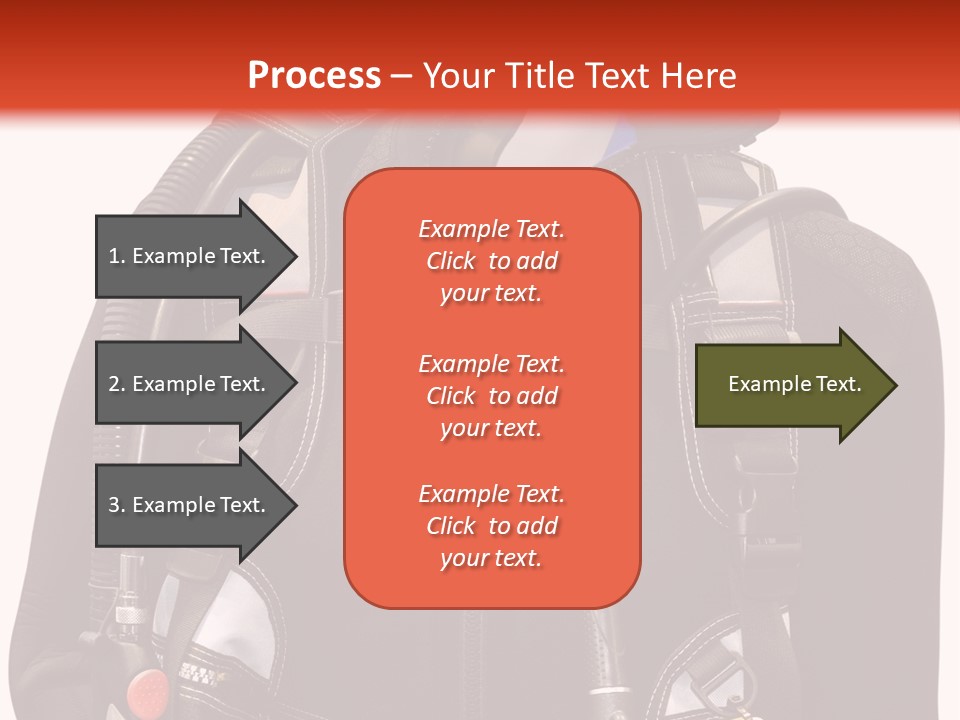 Isolated Model Extreme PowerPoint Template