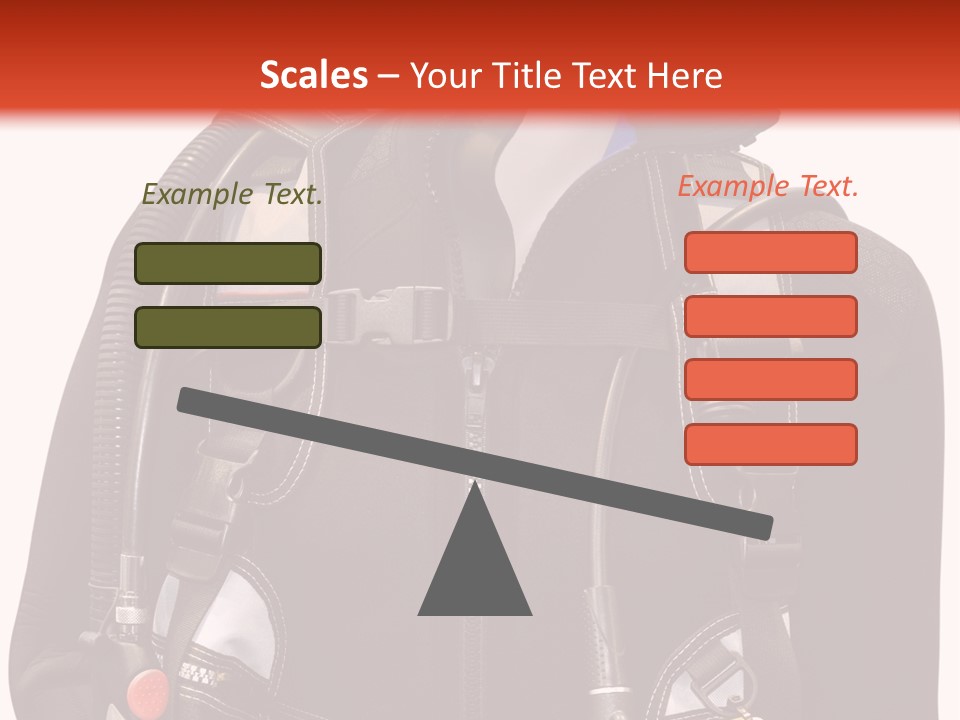 Isolated Model Extreme PowerPoint Template