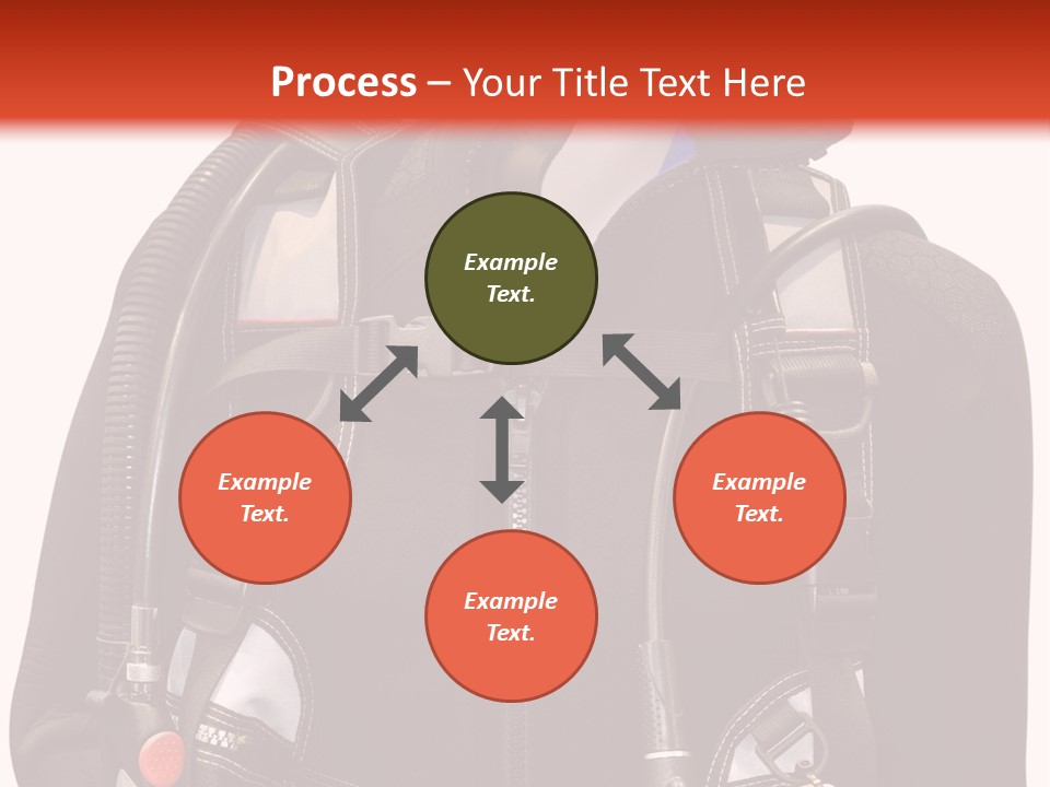 Isolated Model Extreme PowerPoint Template