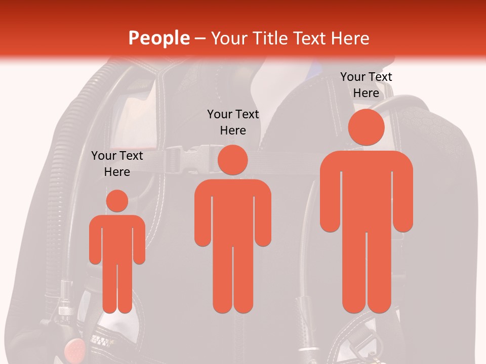 Isolated Model Extreme PowerPoint Template