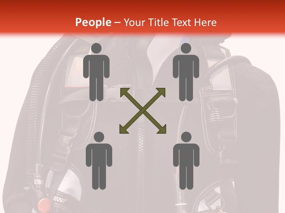 Isolated Model Extreme PowerPoint Template