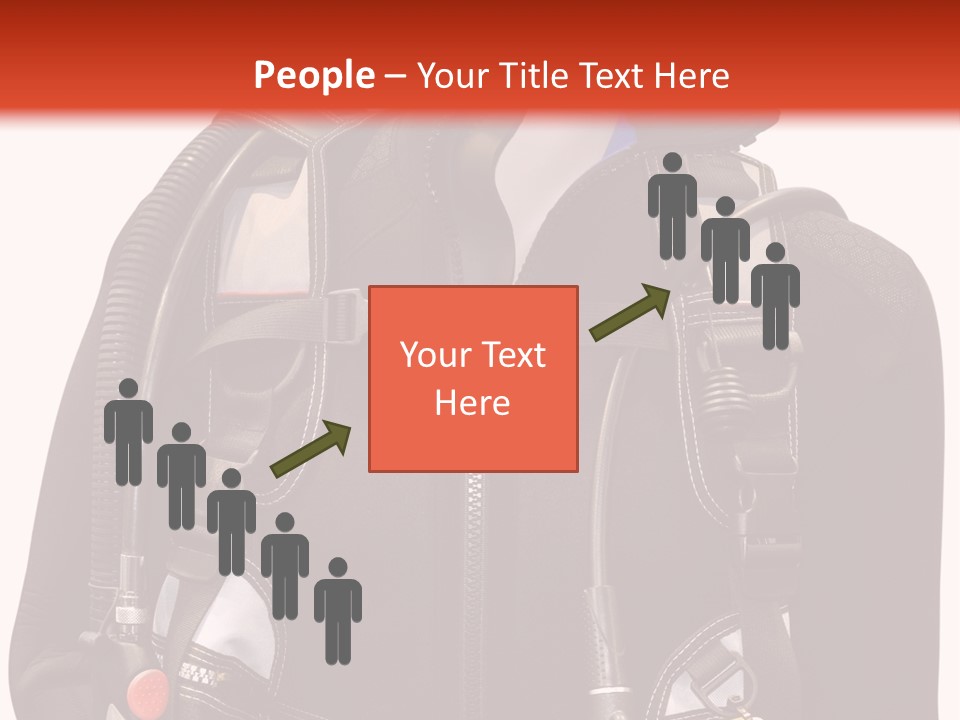 Isolated Model Extreme PowerPoint Template