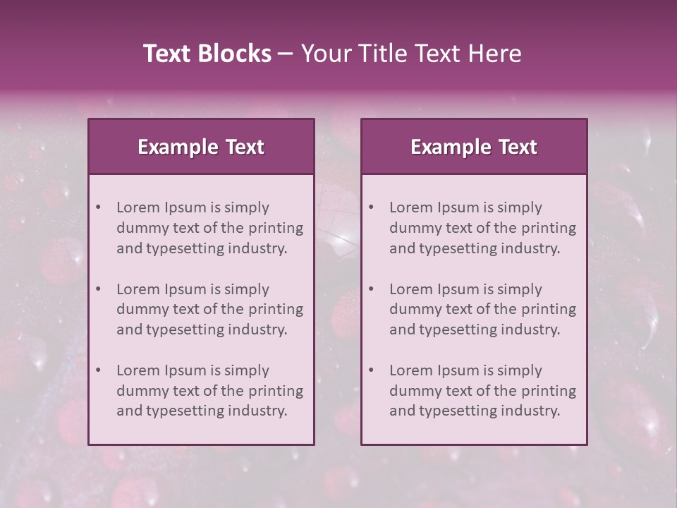 Bloom Colorful Life PowerPoint Template