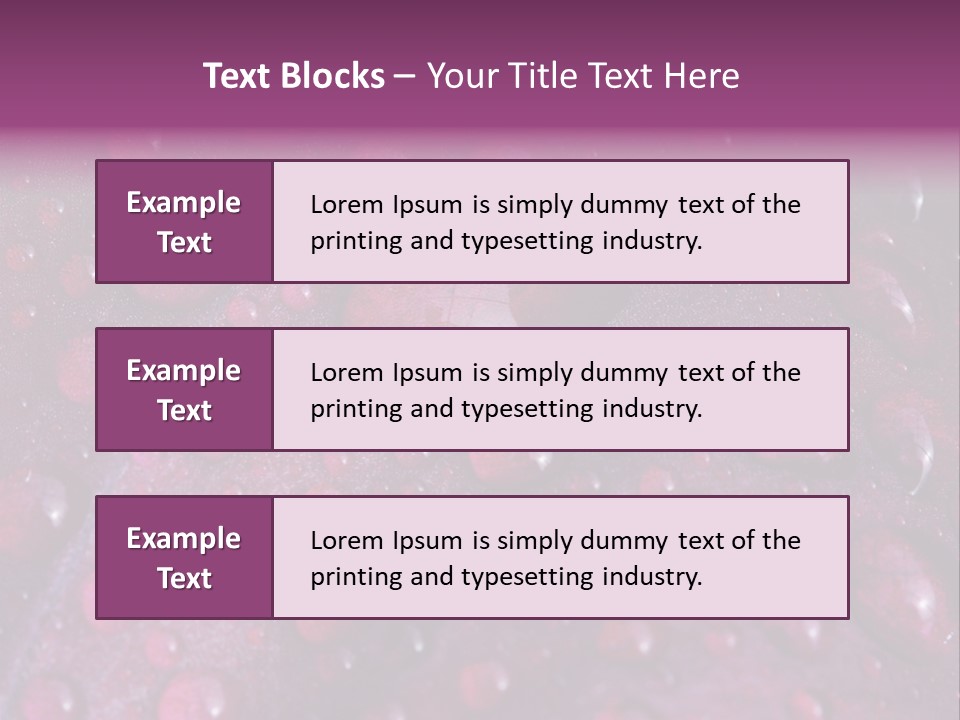 Bloom Colorful Life PowerPoint Template