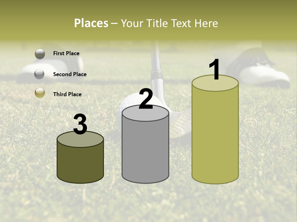 Freedom Green Blue PowerPoint Template