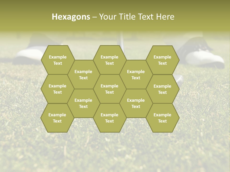 Freedom Green Blue PowerPoint Template