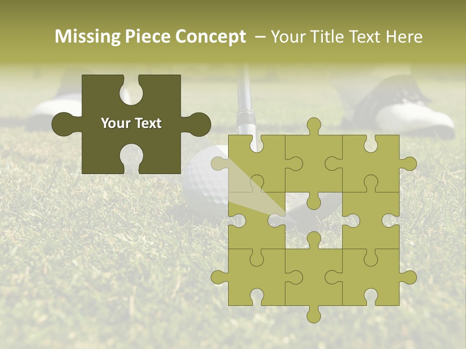 Freedom Green Blue PowerPoint Template