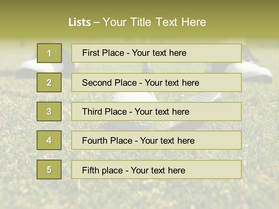 Freedom Green Blue PowerPoint Template