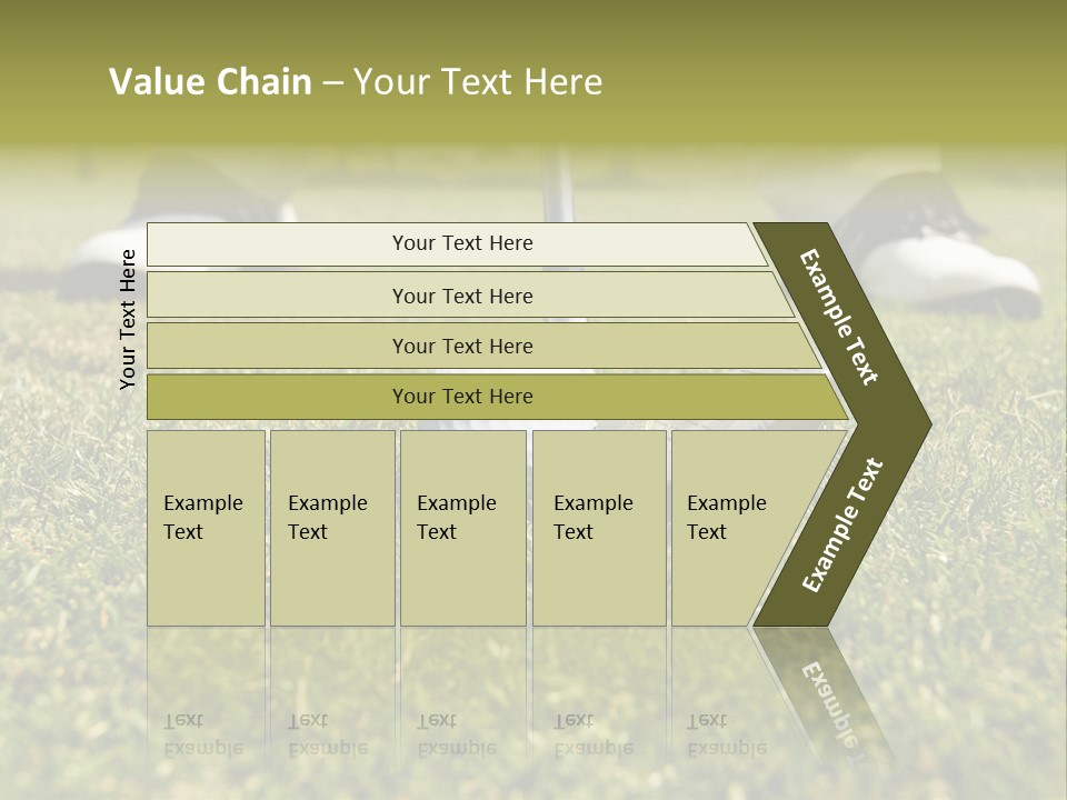 Freedom Green Blue PowerPoint Template