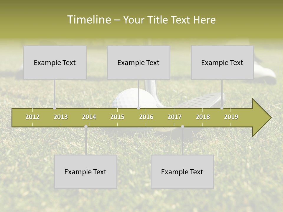 Freedom Green Blue PowerPoint Template
