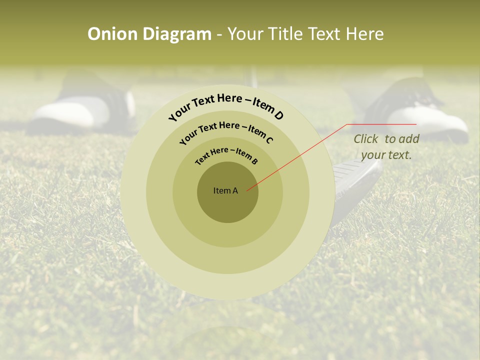Freedom Green Blue PowerPoint Template