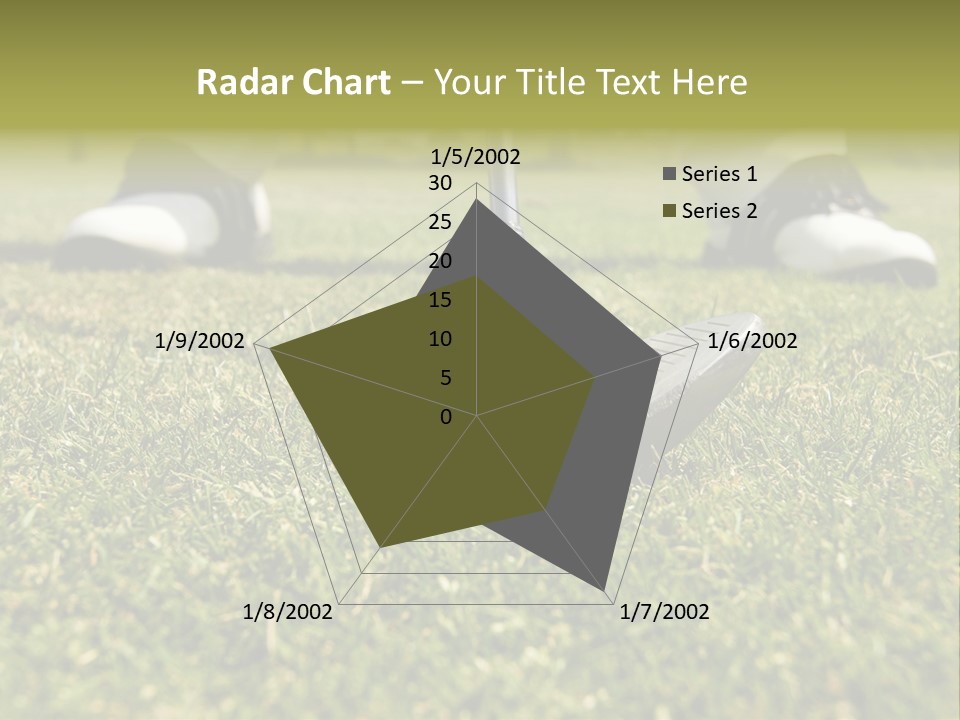 Freedom Green Blue PowerPoint Template