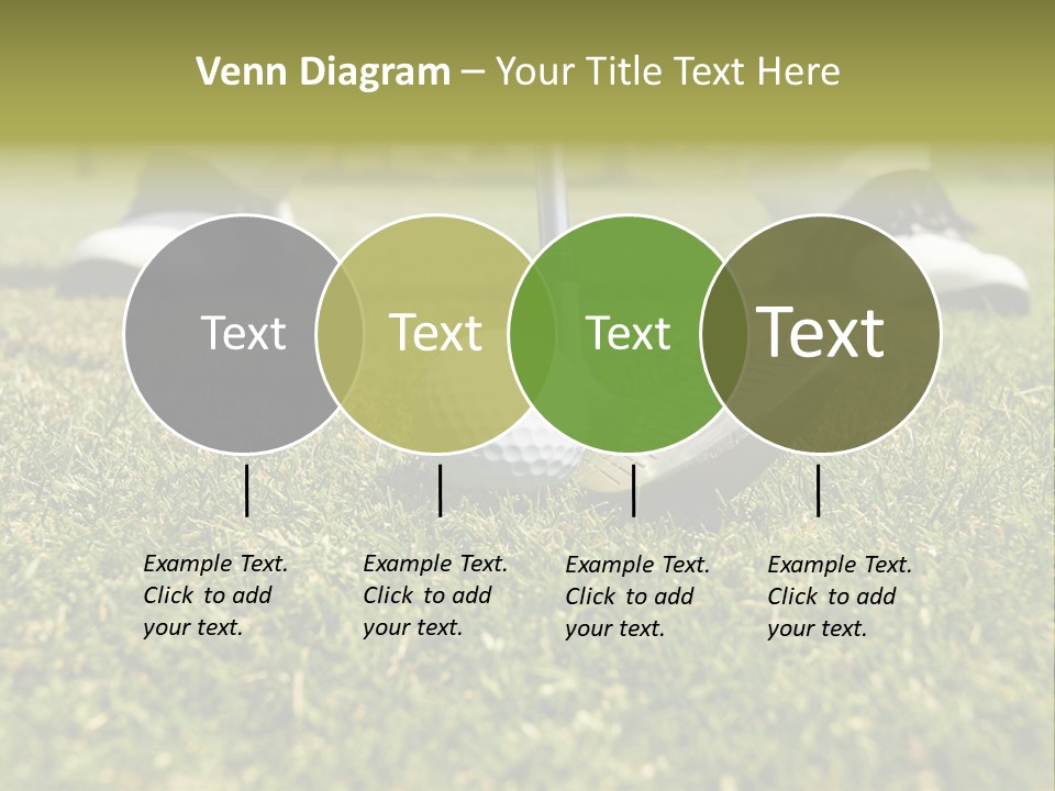 Freedom Green Blue PowerPoint Template