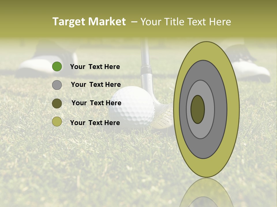 Freedom Green Blue PowerPoint Template