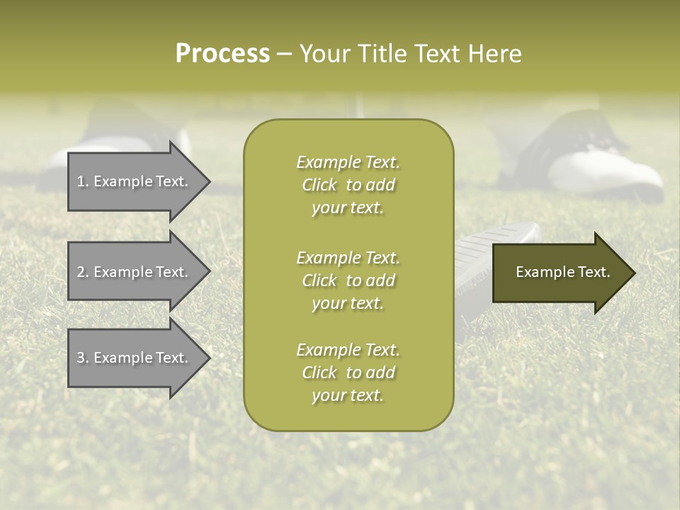 Freedom Green Blue PowerPoint Template