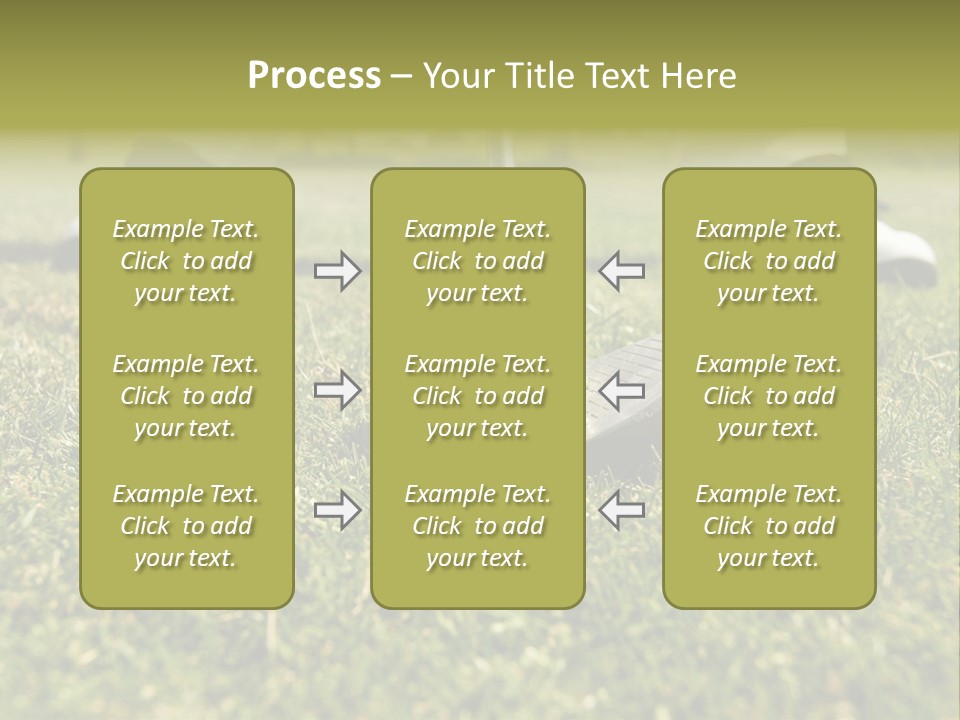 Freedom Green Blue PowerPoint Template