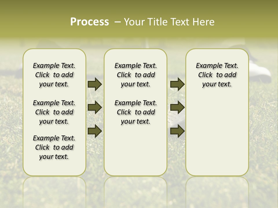 Freedom Green Blue PowerPoint Template