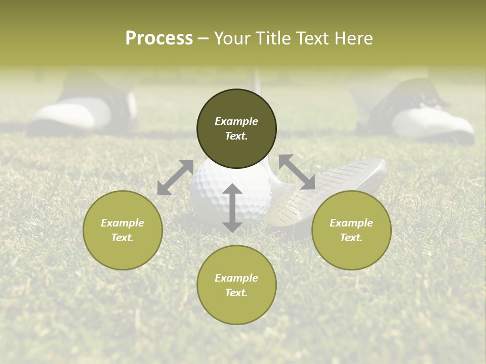 Freedom Green Blue PowerPoint Template