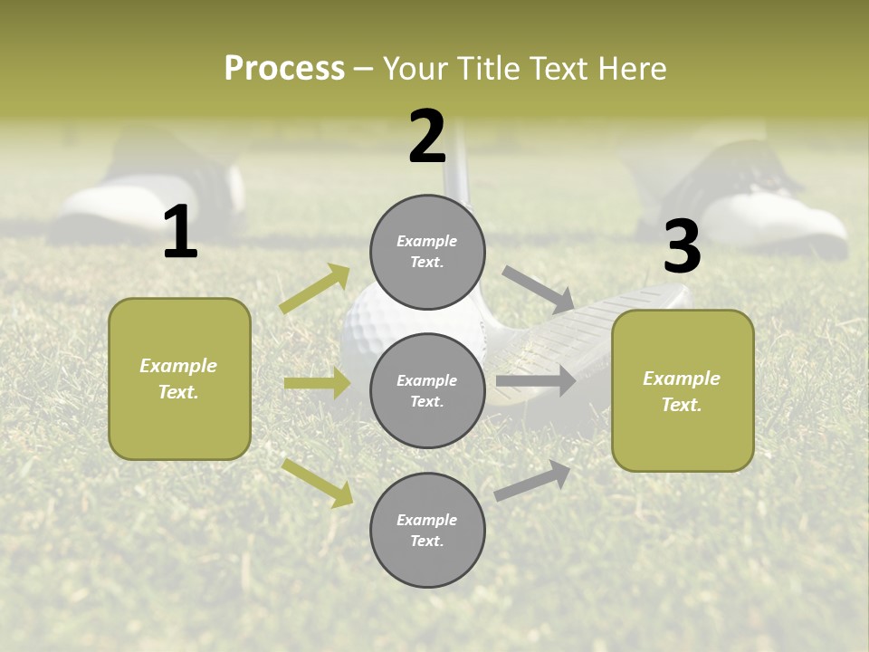 Freedom Green Blue PowerPoint Template