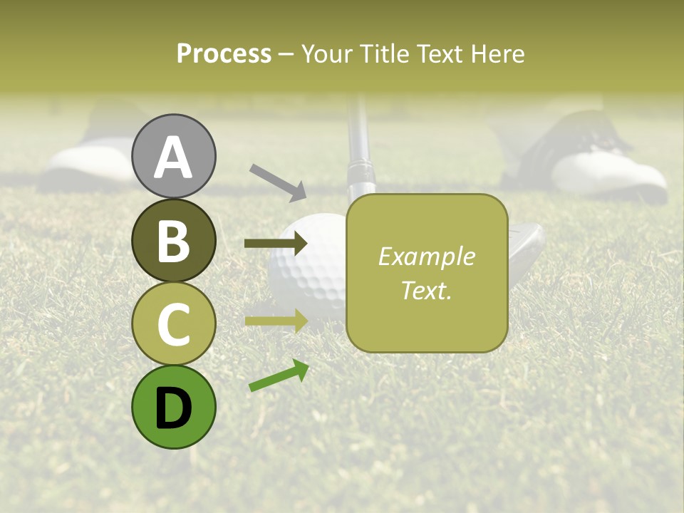 Freedom Green Blue PowerPoint Template