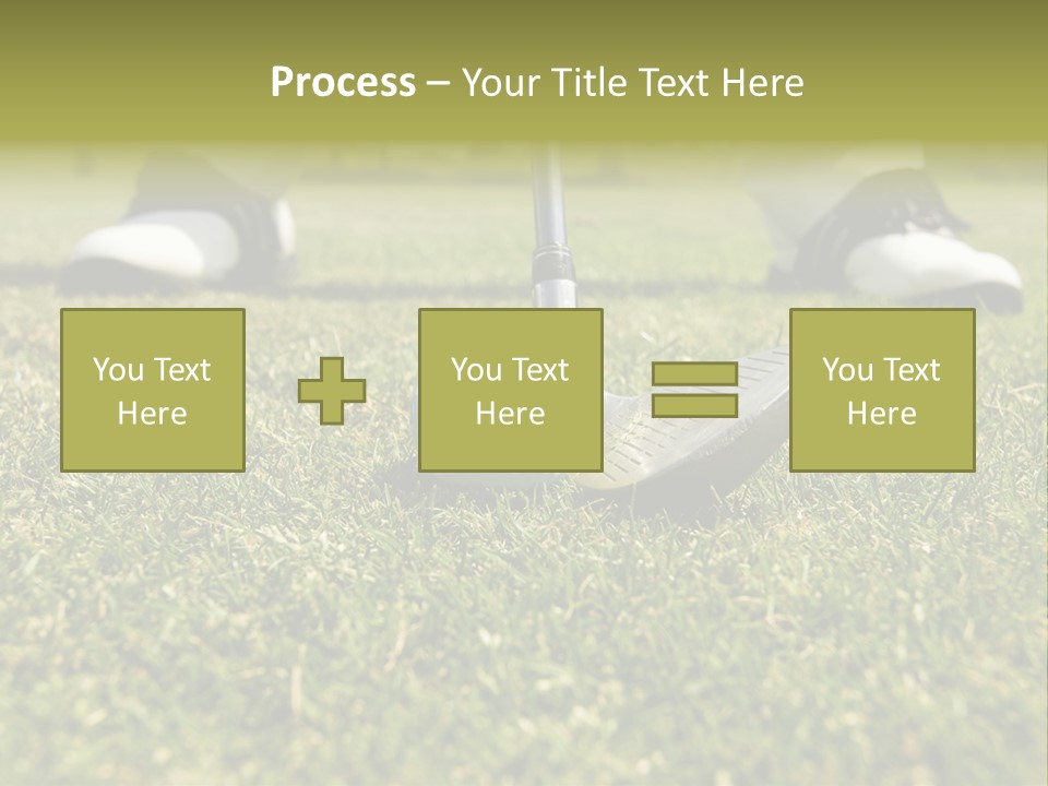 Freedom Green Blue PowerPoint Template
