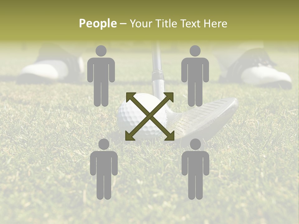 Freedom Green Blue PowerPoint Template