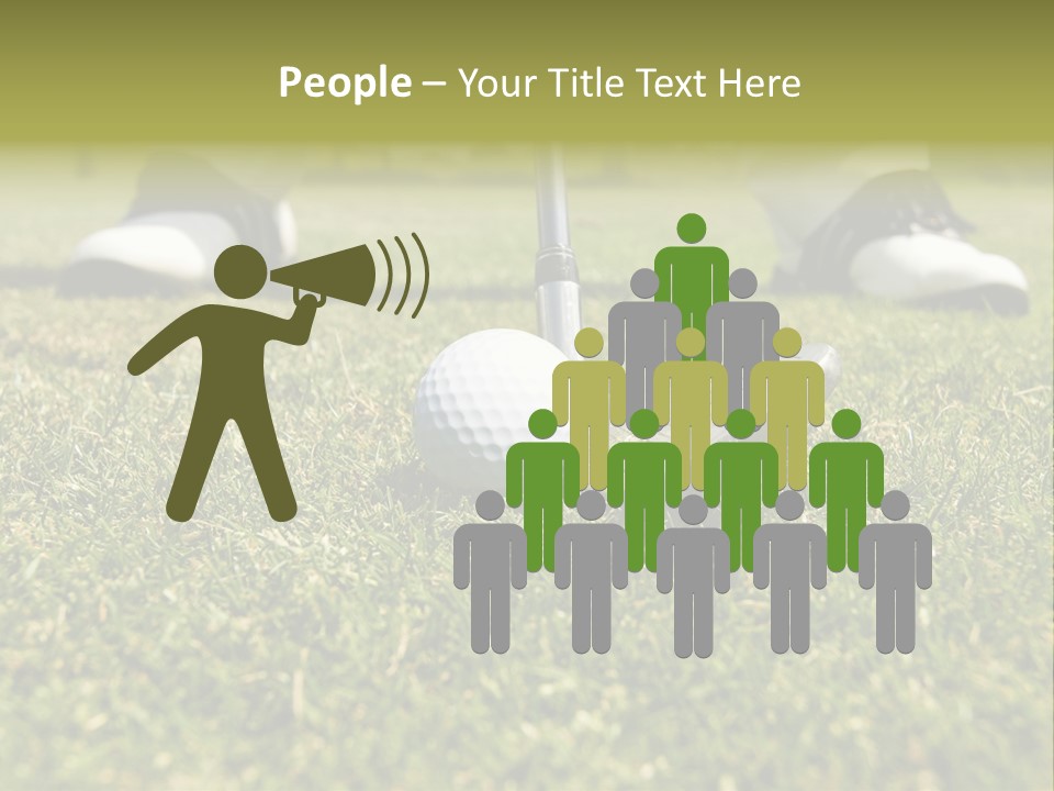 Freedom Green Blue PowerPoint Template