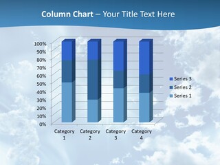 Cloudy Pure High PowerPoint Template