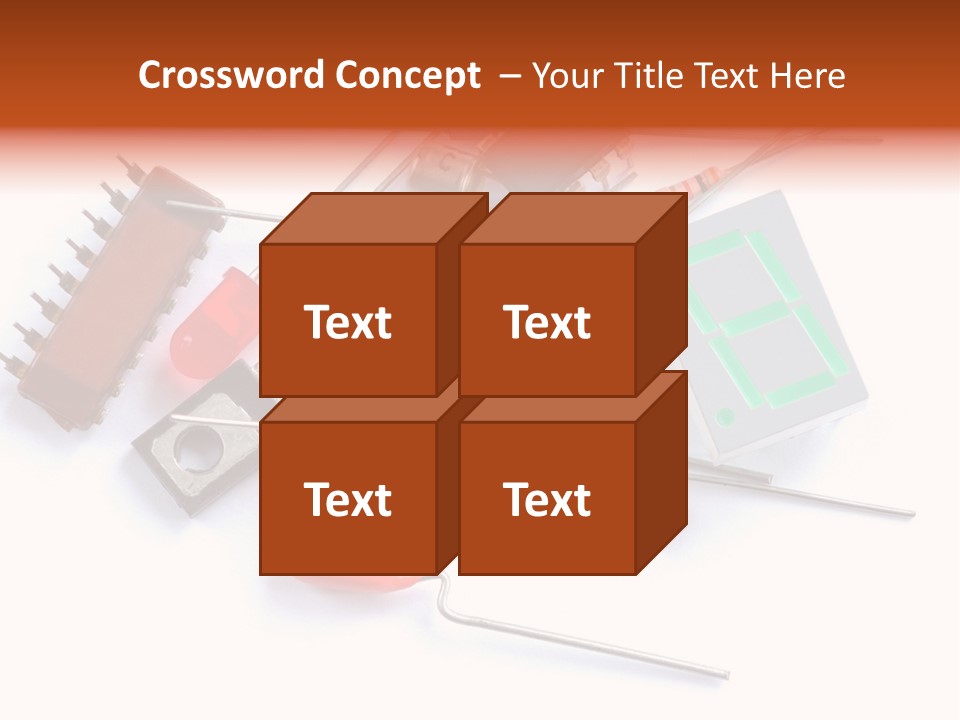 Piece Component Electronic PowerPoint Template