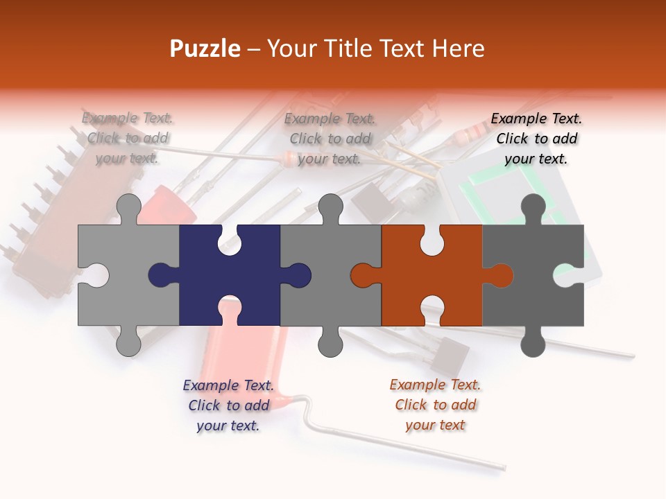 Piece Component Electronic PowerPoint Template