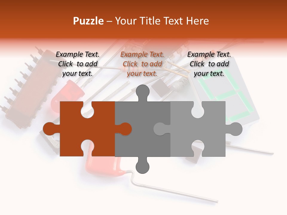 Piece Component Electronic PowerPoint Template