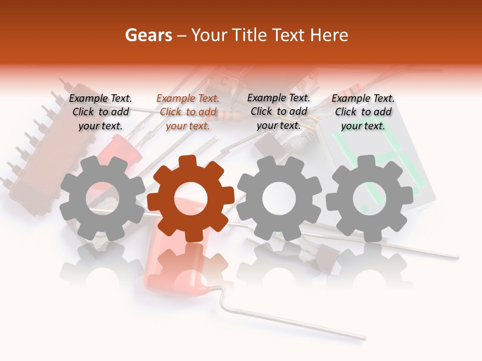 Piece Component Electronic PowerPoint Template